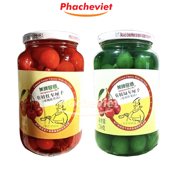 Cherry ngâm NAMJAI đỏ hộp 700g