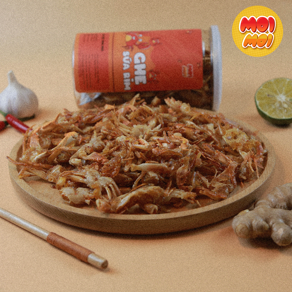 Ghẹ sữa rim MoiMoi 250g - Đồ ăn vặt MoiMoi