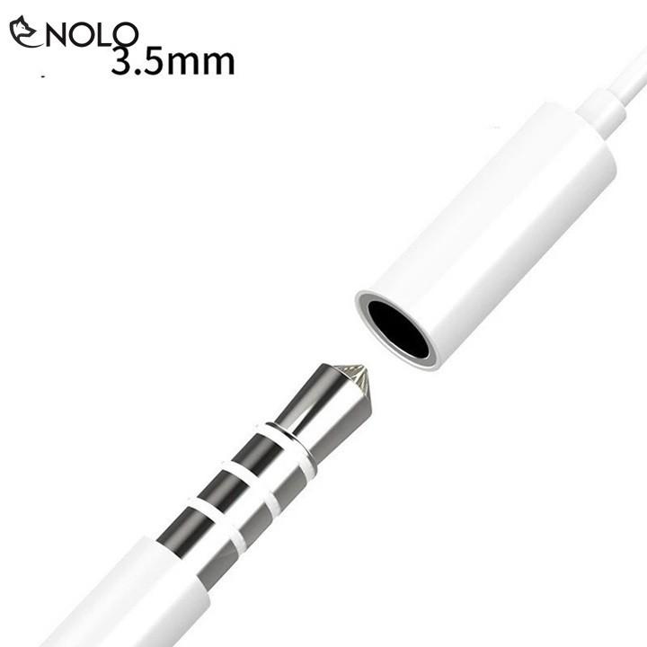 Cáp Chuyển Đổi Sạc Lightning Sang Jack Audio 3.5 Cho Iphone IOS
