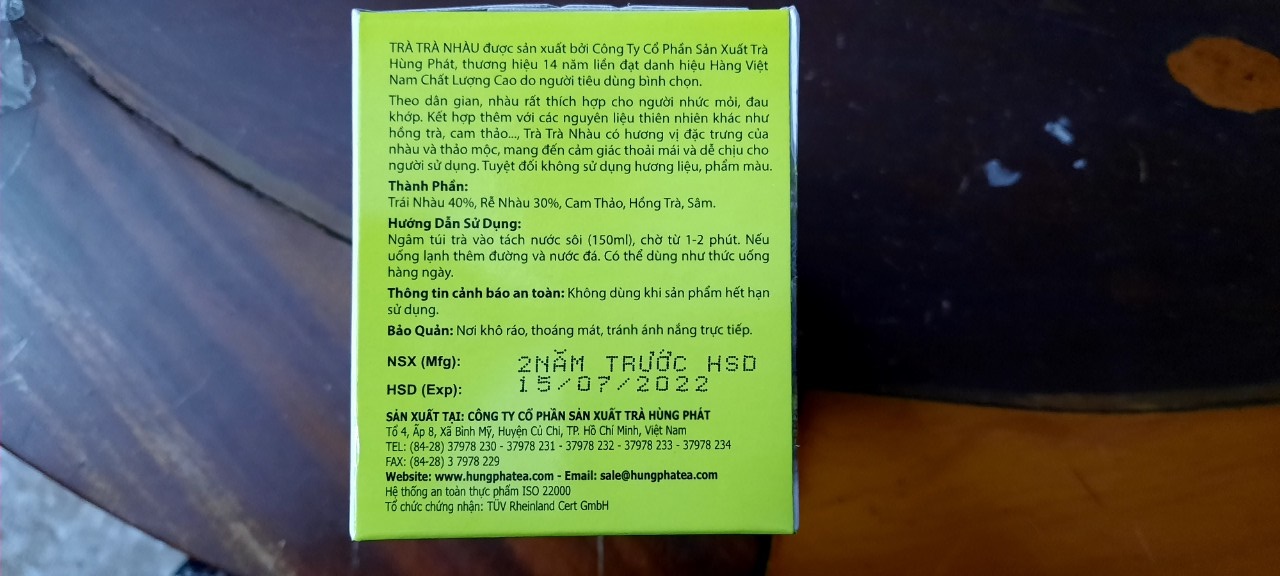 [HCM]TRÀ TRÁI NHÀU HÙNG PHÁT