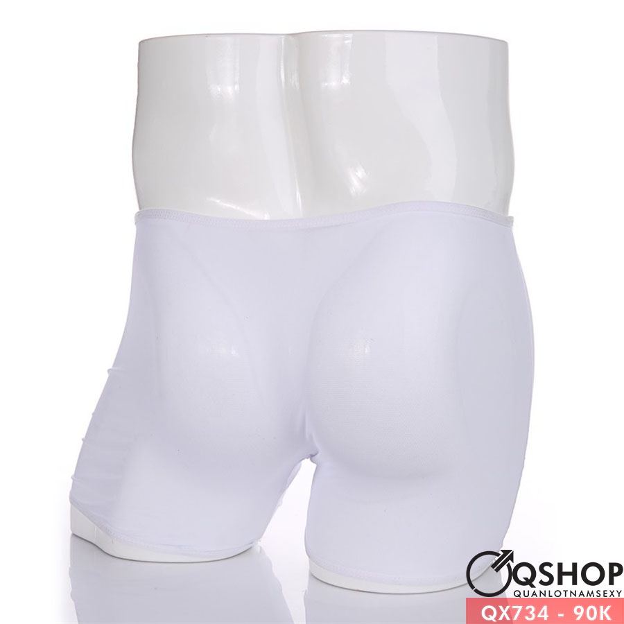 Quần Lót Boxer Nam Lưới Mịn Qx734