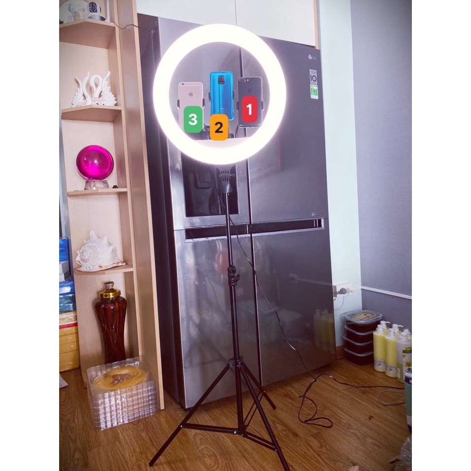 Đèn Live Tream Size 45cm Live Tream 3 chế độ ảnh sáng