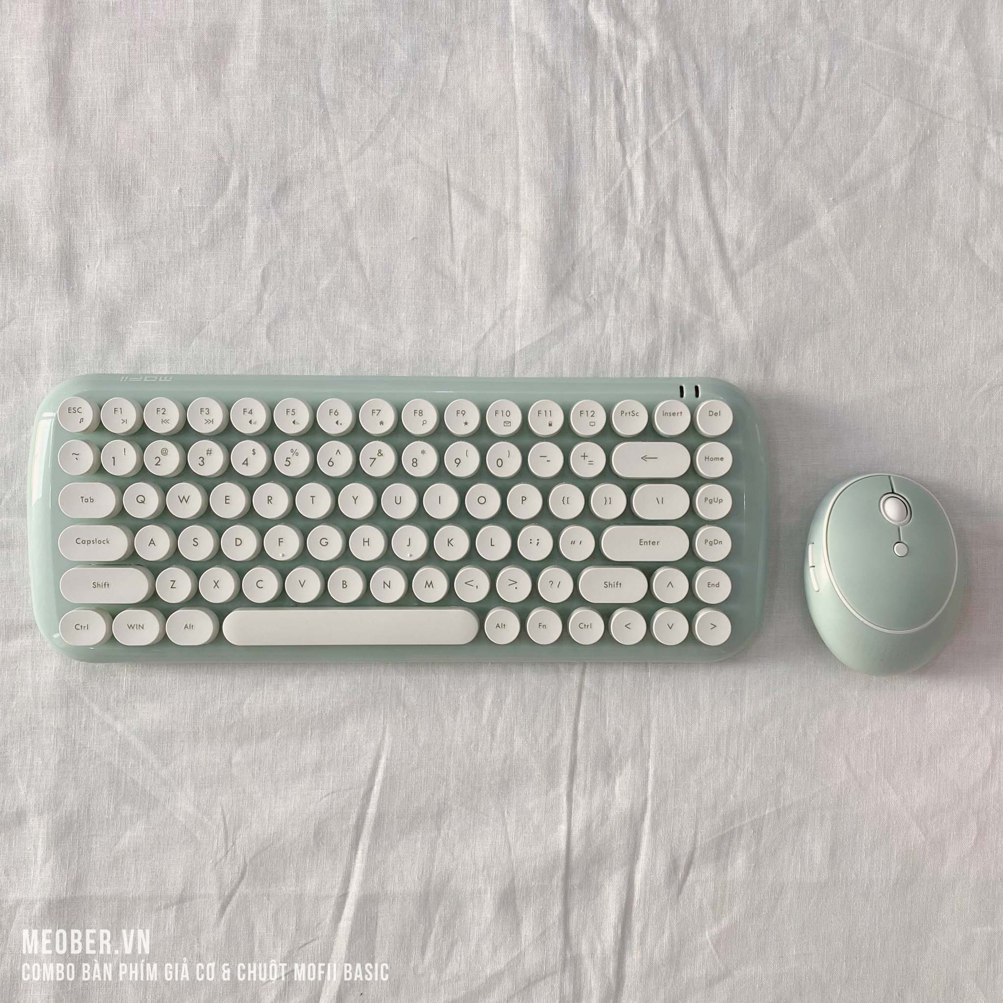 Bộ bàn phím giả cơ & chuột MOFII Candy Basic