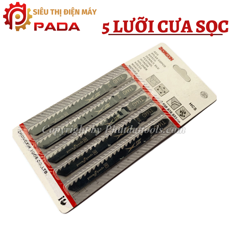 Bộ 5 lưỡi cưa lọng-cưa sọc zhongxin