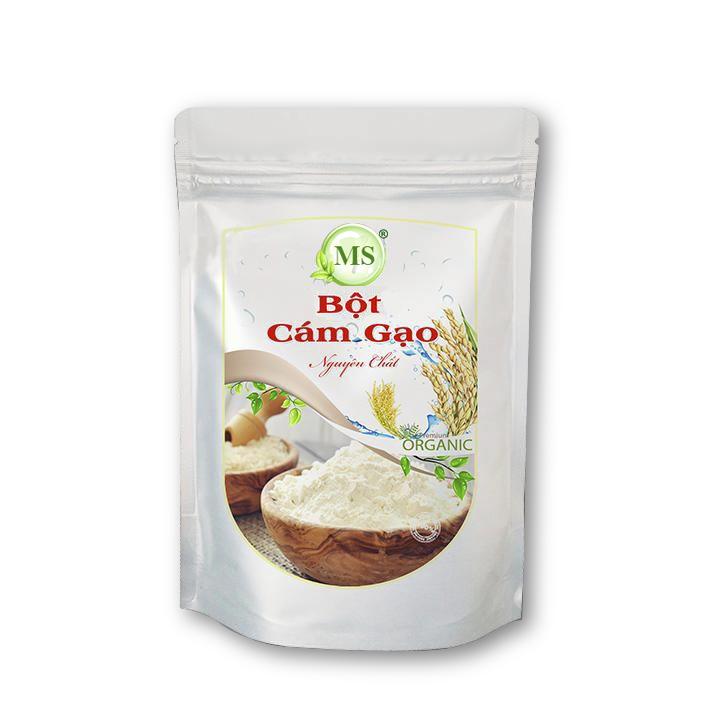 Bột Cám Gạo đắp mặt hữu cơ MS nguyên chất