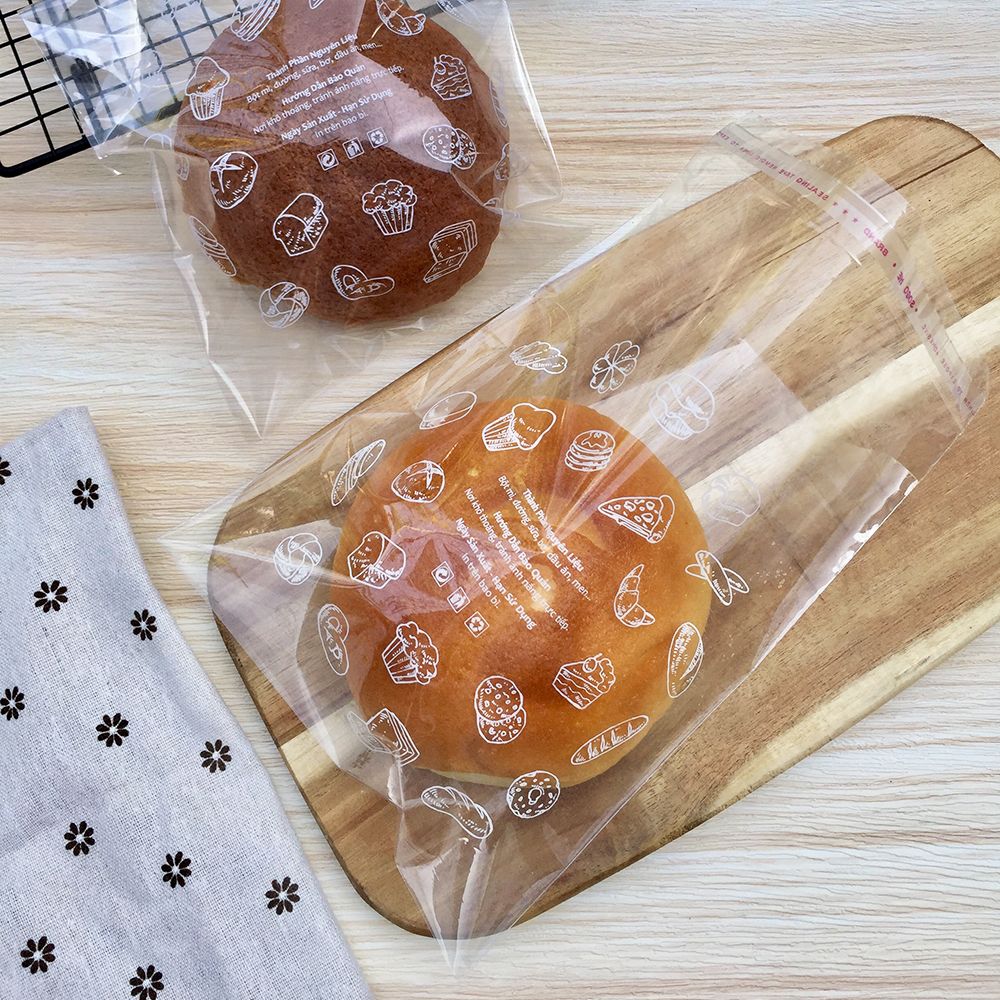 Túi Nilon Dán Keo Đựng Bánh - 1kg  [Gold Pack Viet Nam]