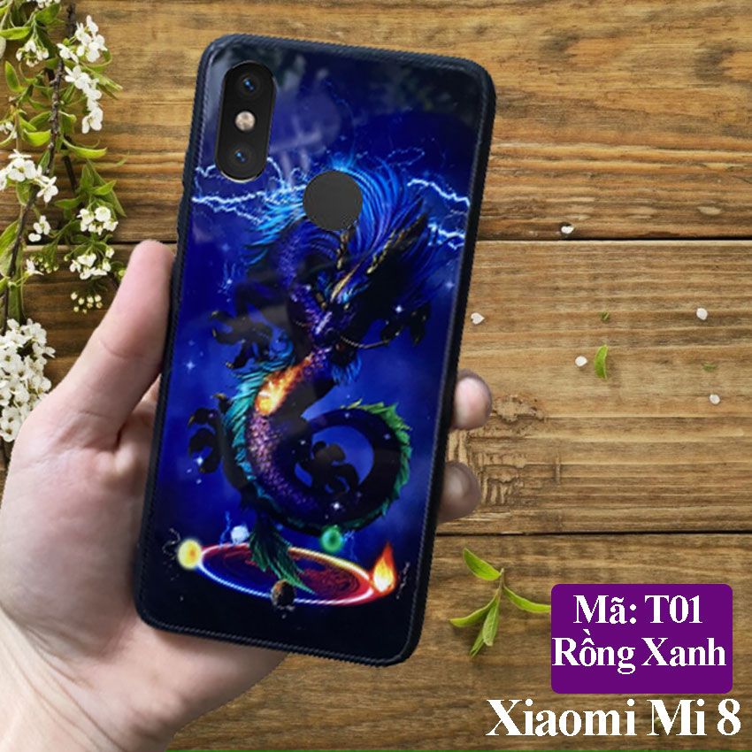 ỐP LƯNG XIAOMI - Ốp điện thoại các dòng Mi8, Redmi Note8, Note8 Pro, Mi8 Lite, Note 9s, Note 7, Note 7 Pro mặt kính in 3D đẹp sang trọng