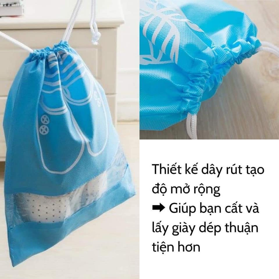 Túi vải đựng giày dép chống thấm nước - tkv5