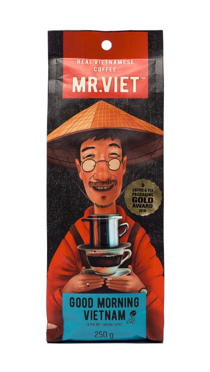 Cà phê Good morning - thương hiệu MR.VIET MR.VIET Good Morning Vietnam -