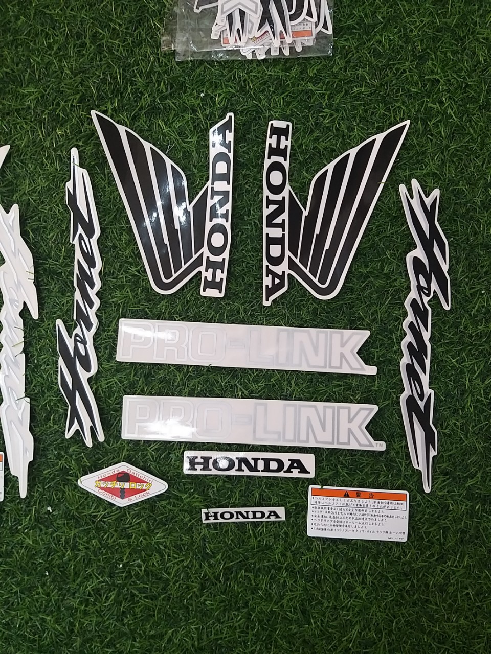 Bộ tem Hornet Honda Hornet  đen