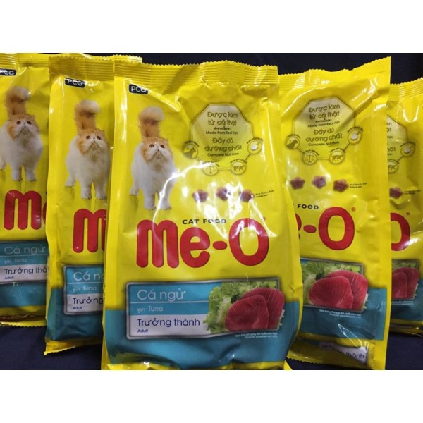 [HCM]Combo 5 túi thức ăn cho mèo trưởng thành me-o (350g/túi) - cá ngừ cam kết hàng đúng mô tả chất lượng đảm bảo an toàn đến sức khỏe người sử dụng đa dạng mẫu mã màu sắc kích cỡ