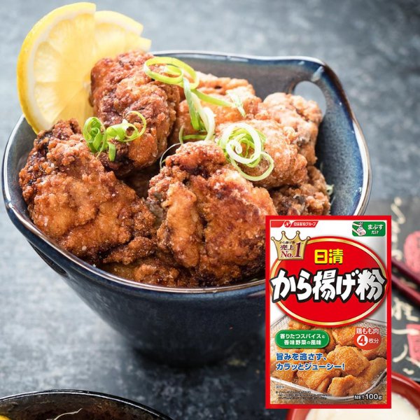 Bột chiên giòn Karaage Mix Nisshin 100g