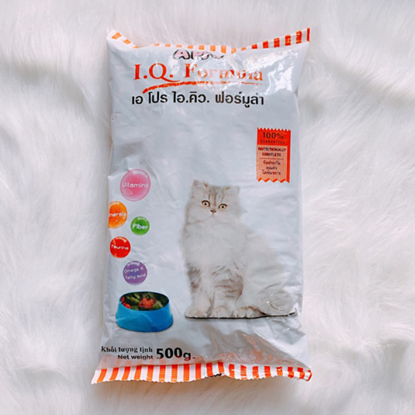 Hanpet - COMBO 5 GÓI (mỗi gói 500gr) thức ăn viên cho mèo APRO - Xuất xứ Thái Lan - Dùng cho mèo mọi lứa tuổi ( 23