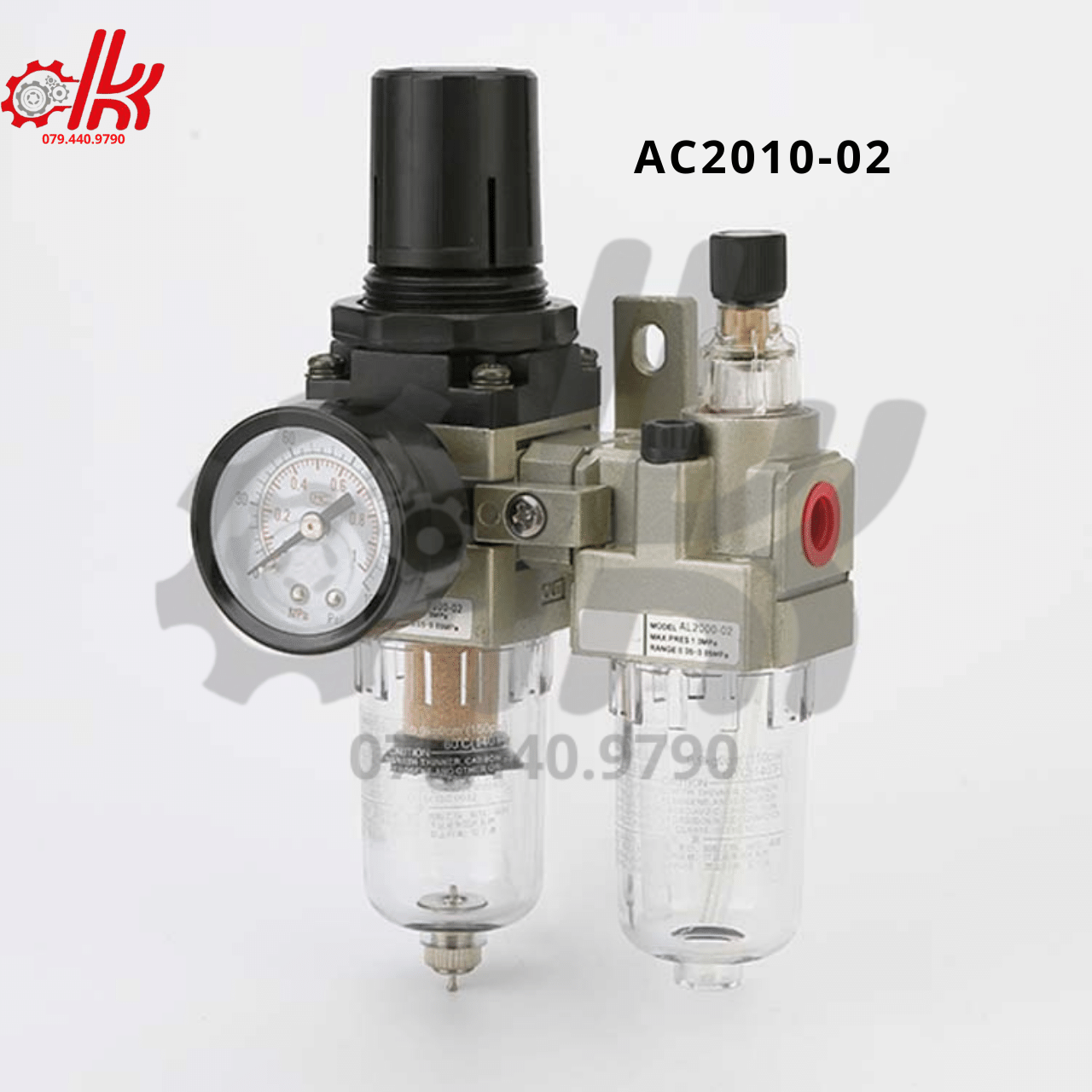 Bộ lọc đôi khí nén aw + al= ac