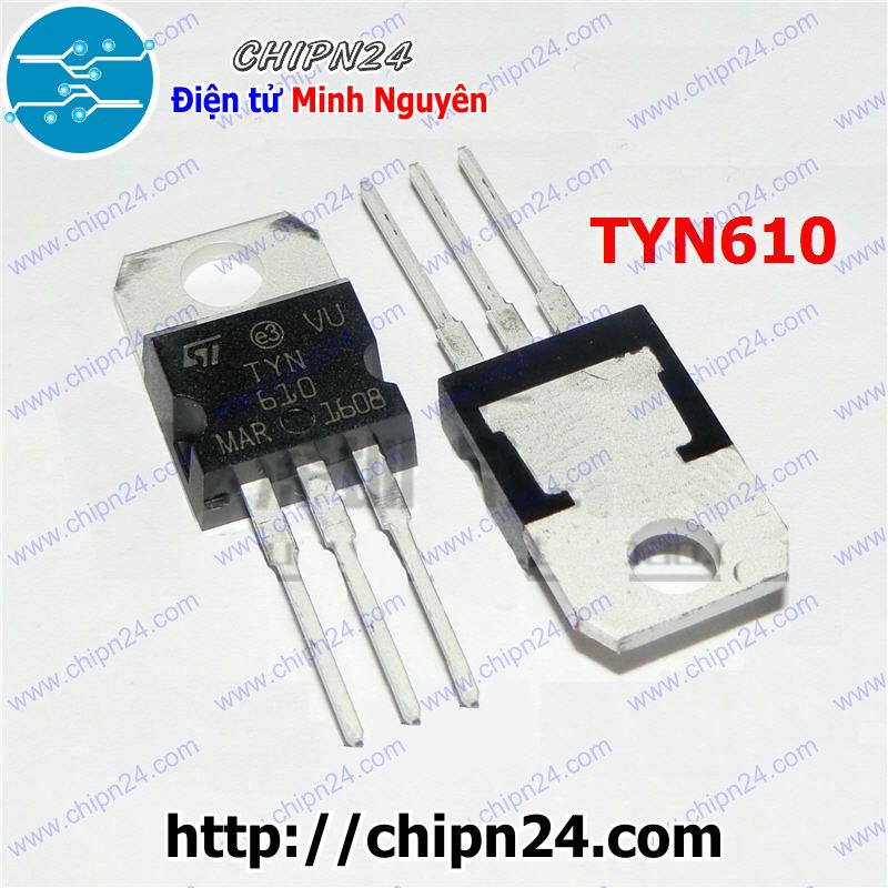 Triac scr tyn610 to-220 10a 600v