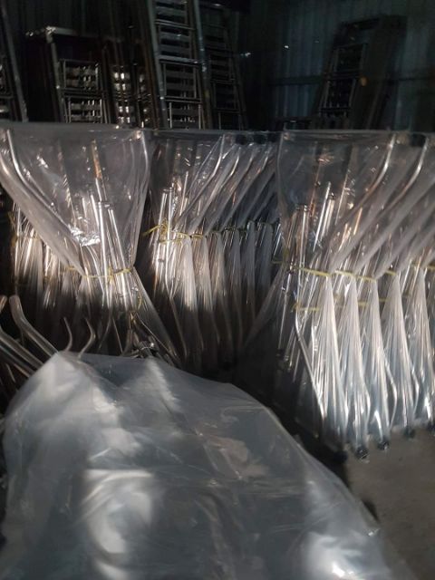 Võng xếp inox khung vuông - Cực dày