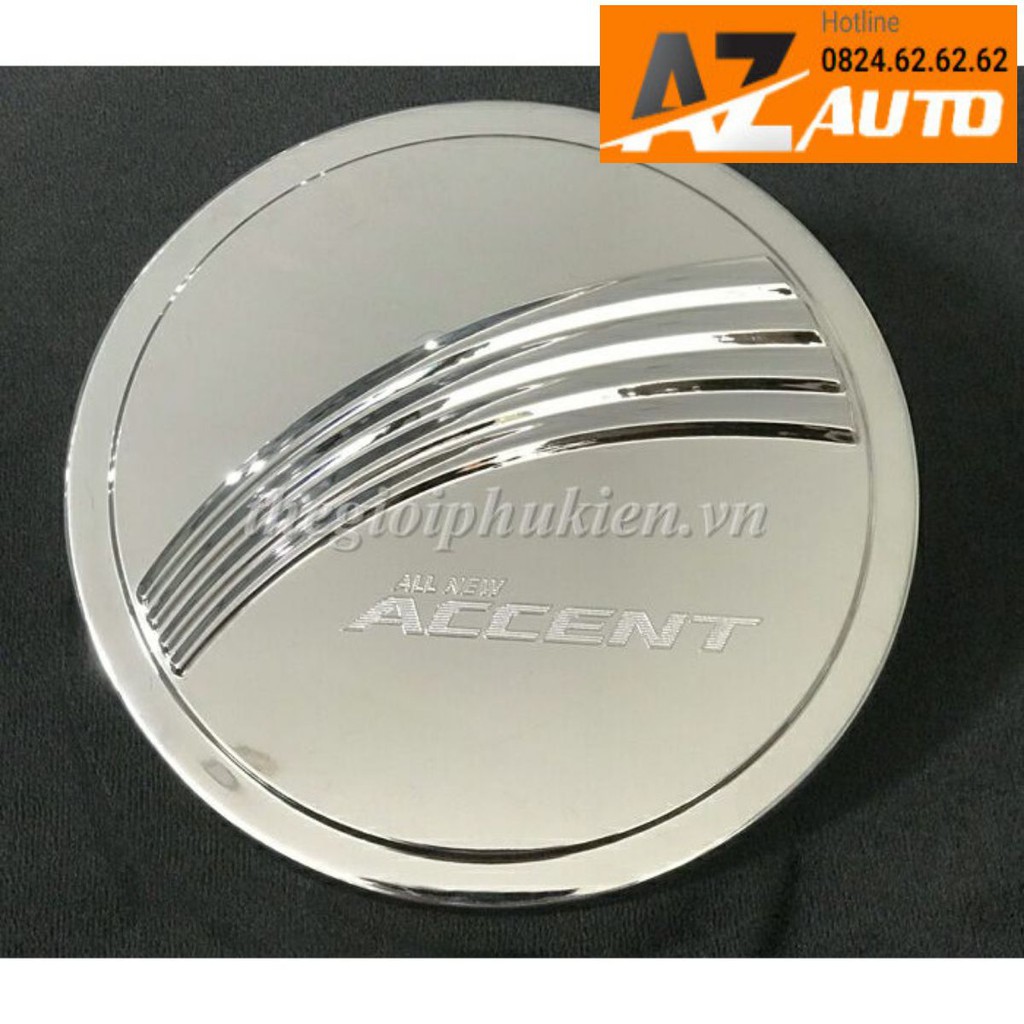 Ốp nắp bình xăng hyundai accent 2018-2021 -mạ crom