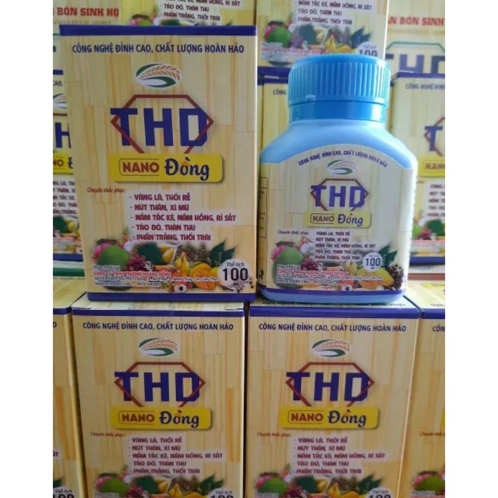 Phân bón sinh học THD NaNo Đồng