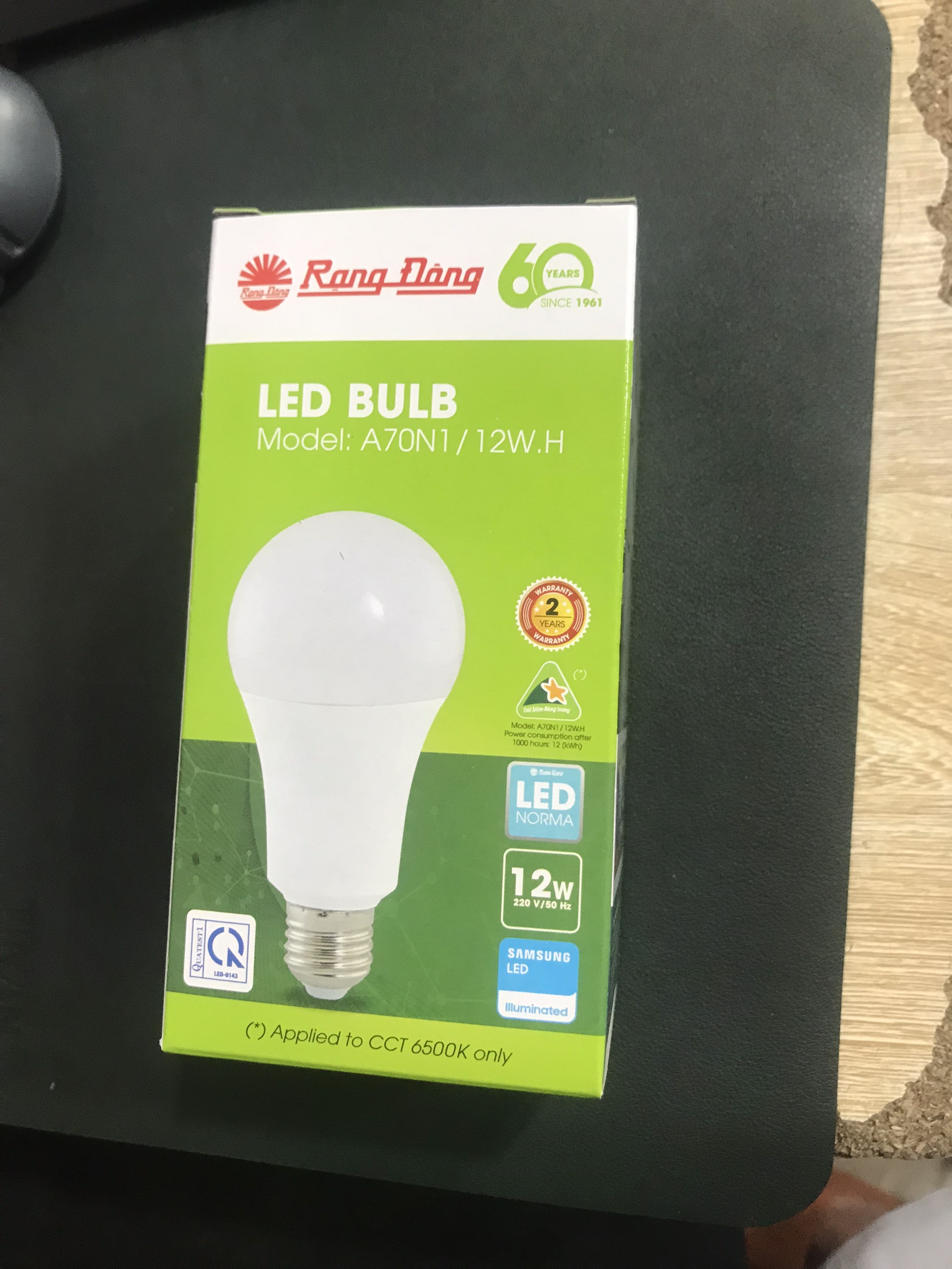 Bóng Led Bulb Tròn 12W Rạng Đông