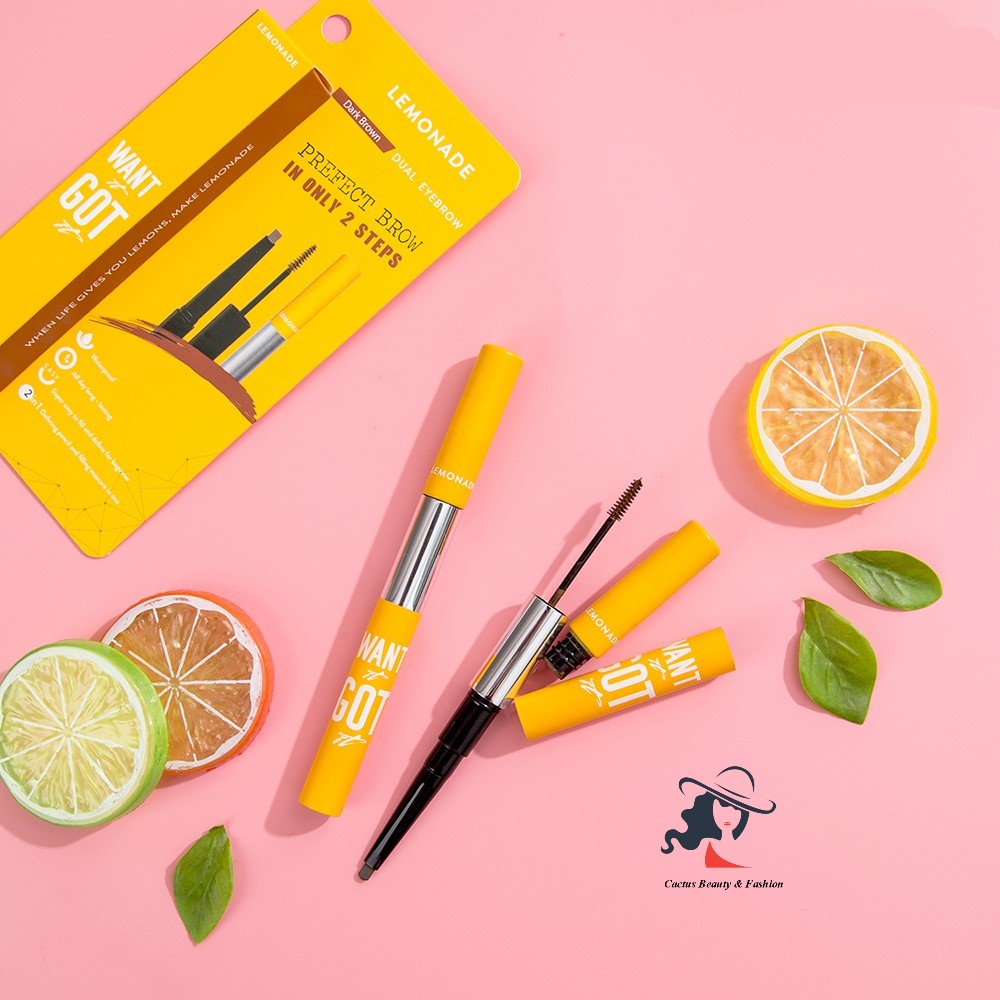 Chì kẻ mày Lemonade Want It Got It Dual Eyebrown