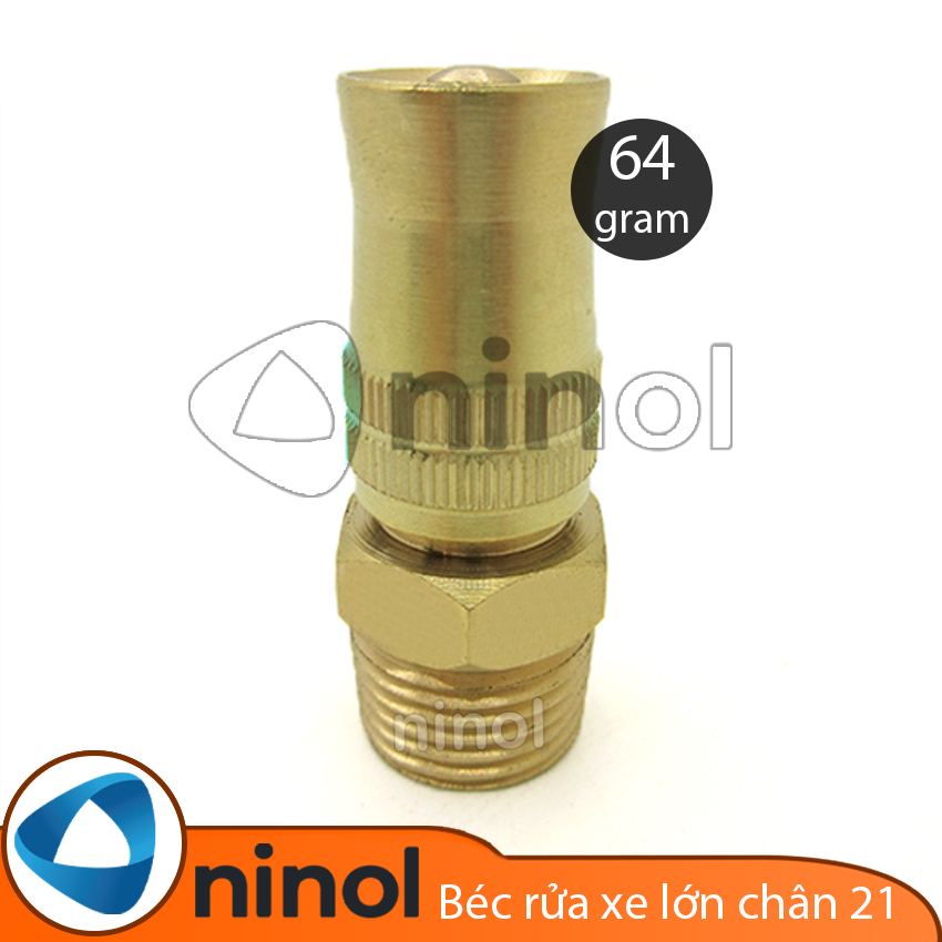 Vòi rửa xe có chỉnh nối ren ngoài 21 ly