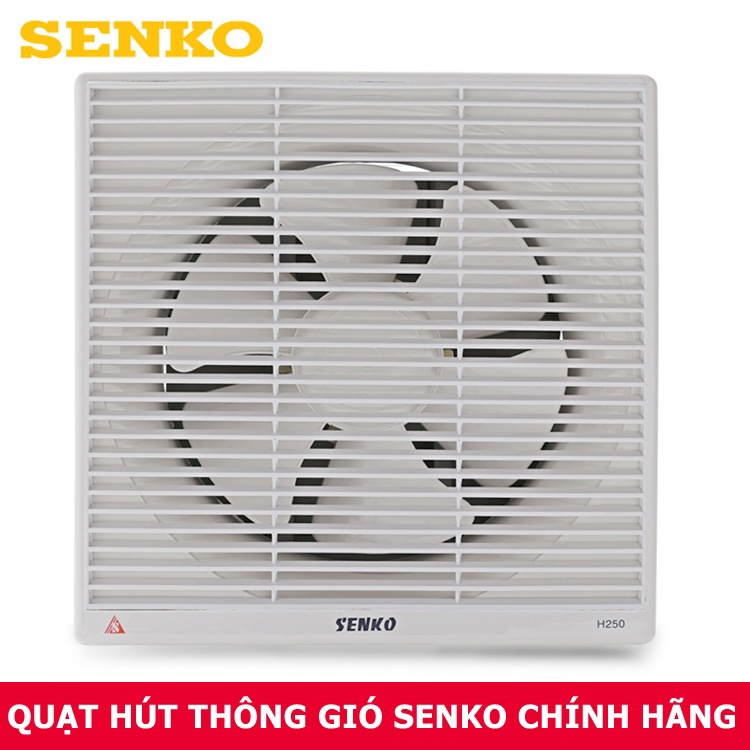 Quạt hút thông gió 2 chiều âm tường Senko H250 40W cao cấp