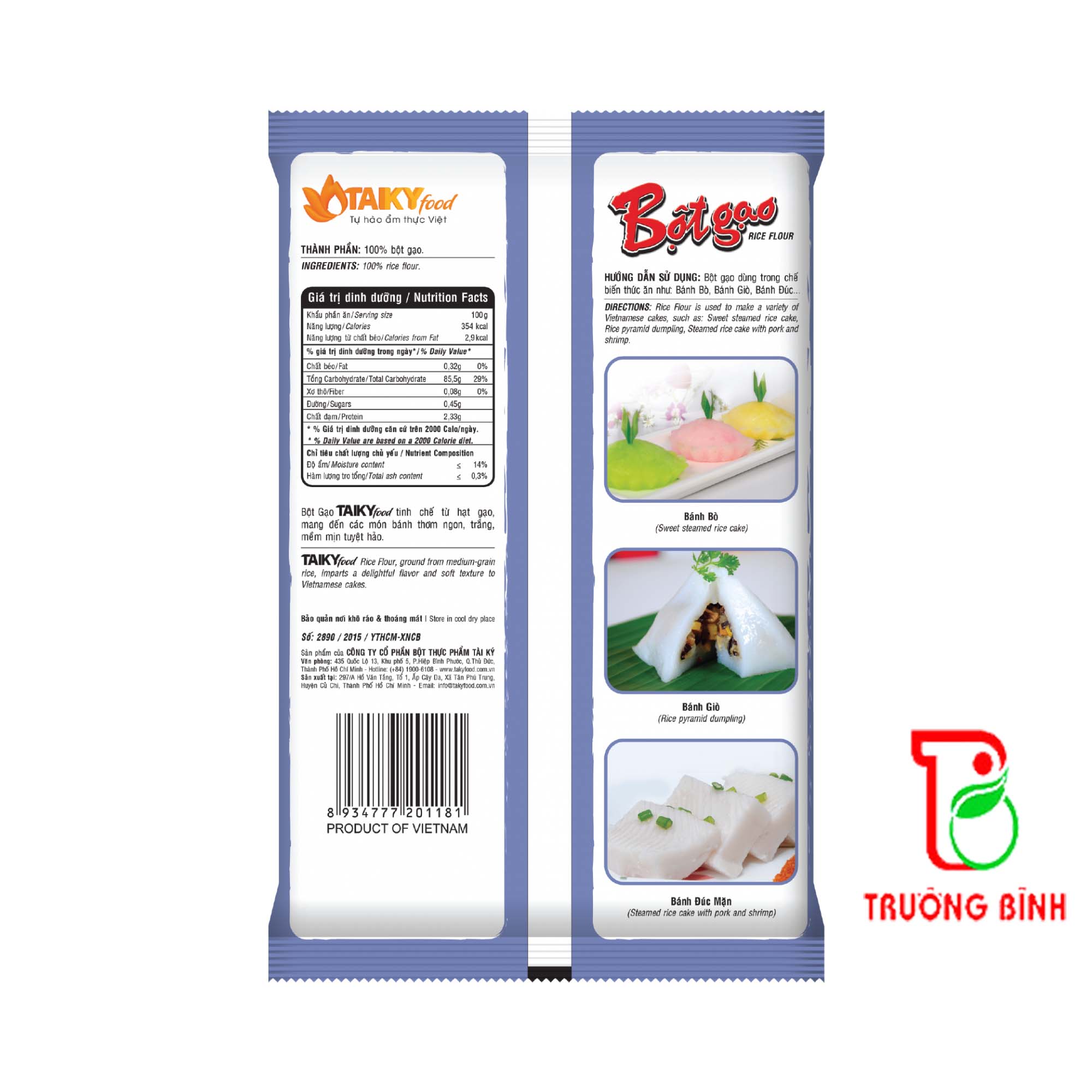 Bột gạo Tài Ký 400g