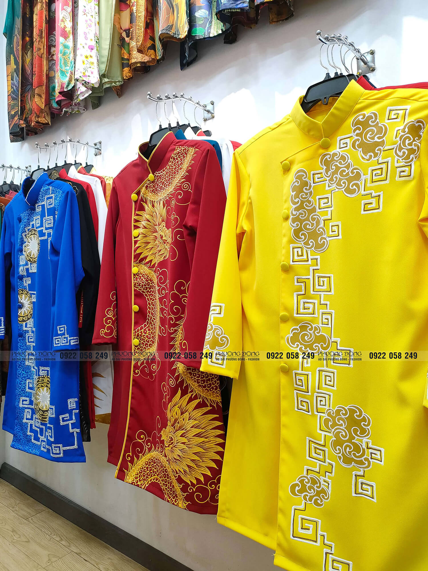 Áo dài cách tân nam AN115