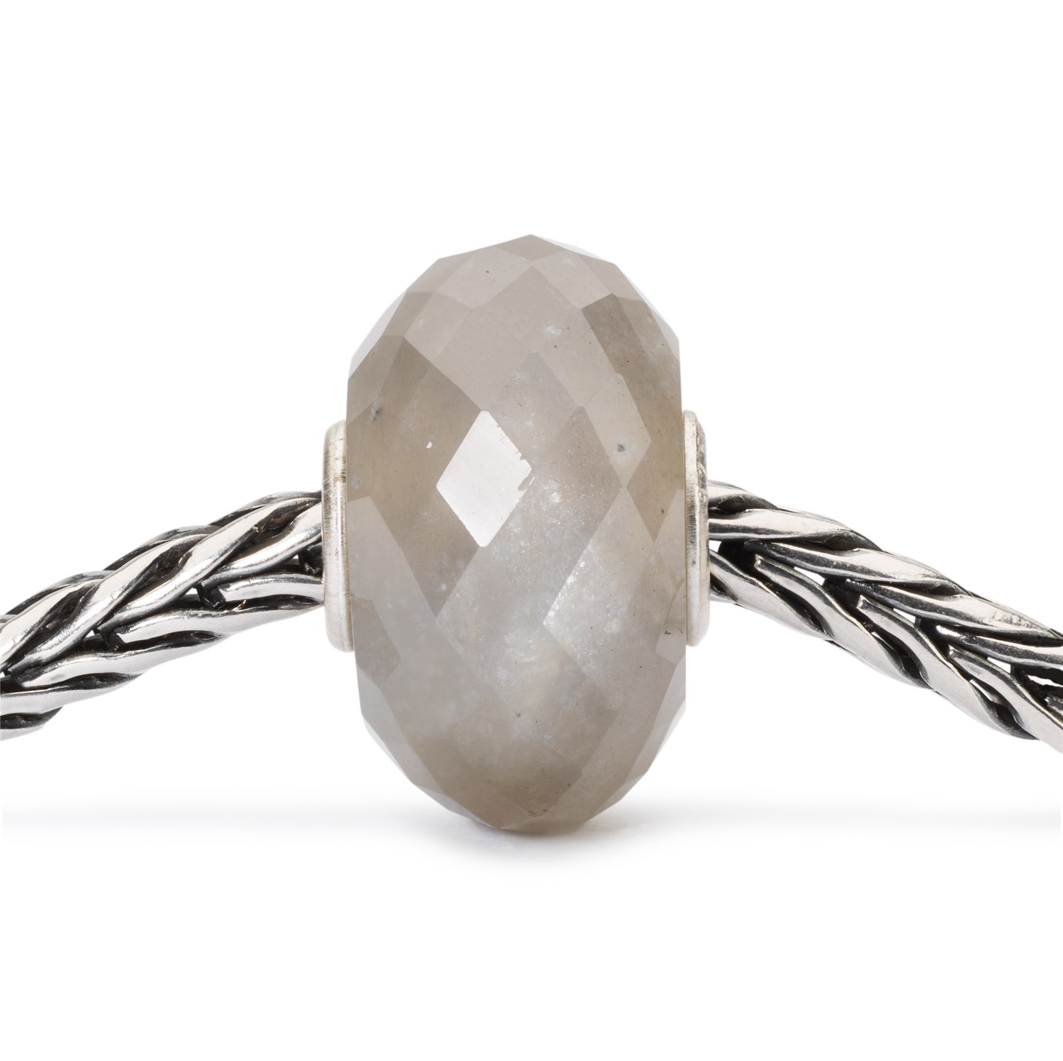 TROLLBEADS Đá Quý Tự Nhiên Grey Moonstone