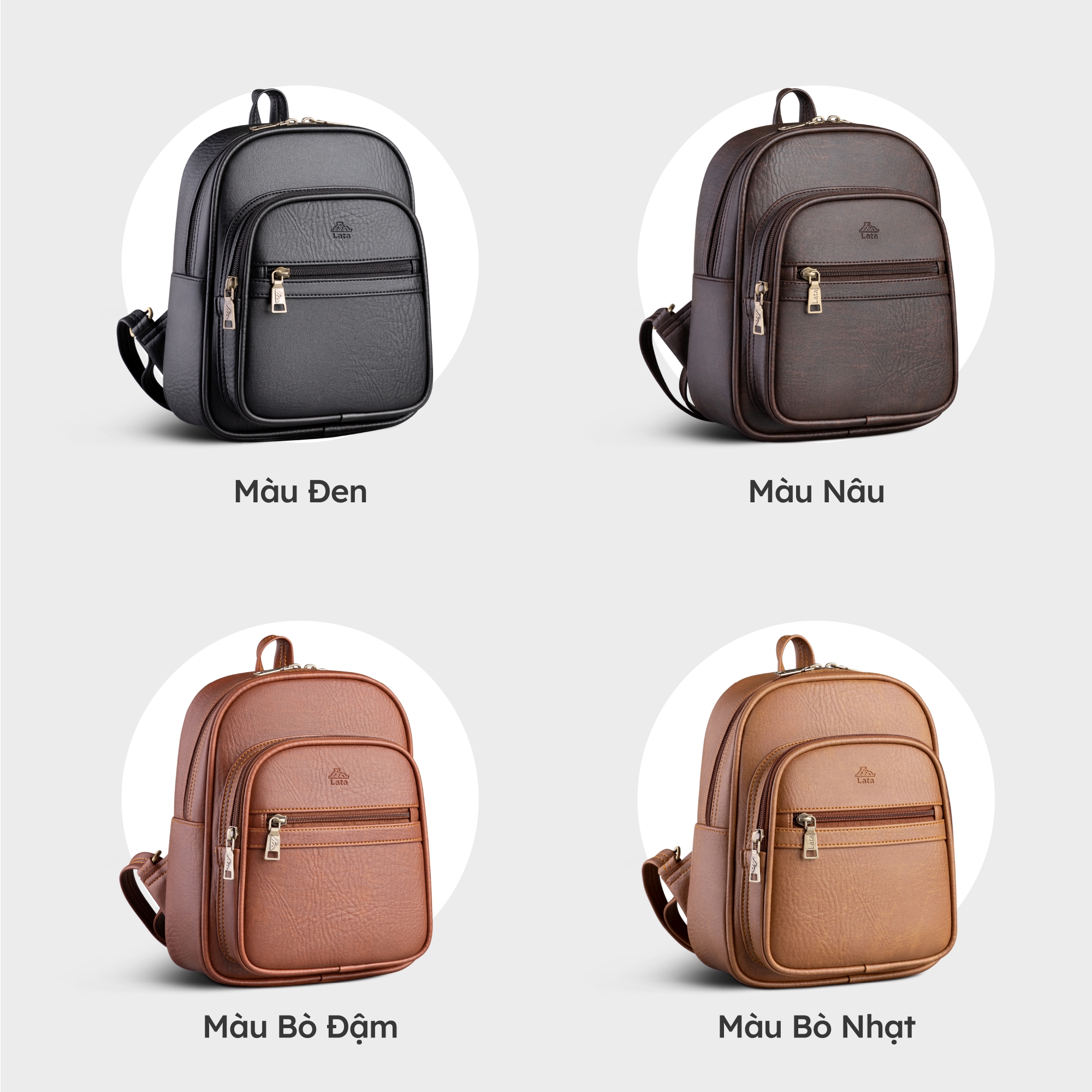 Balo da nữ mini cao cấp LATA BAL71