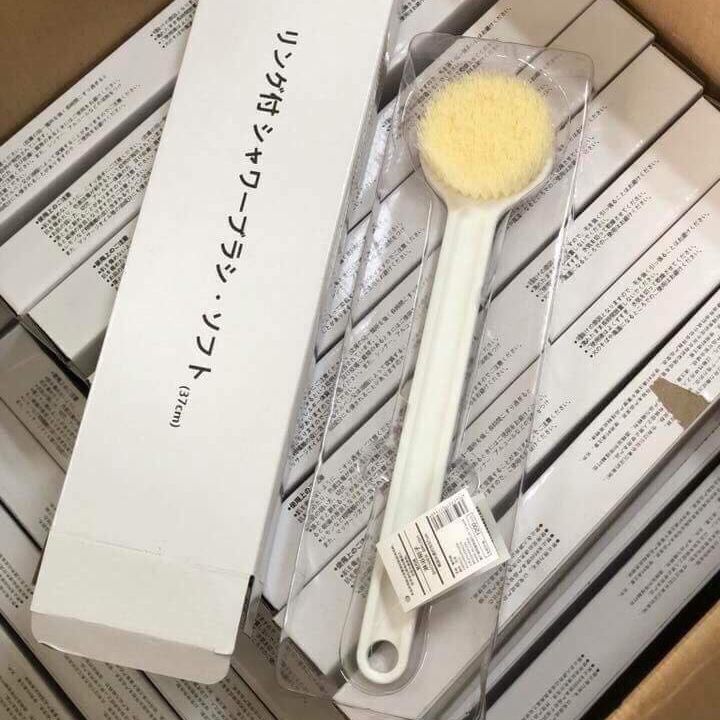 Cây Bàn Chải Cọ Lưng Chà Lưng Muji Nhật Bản