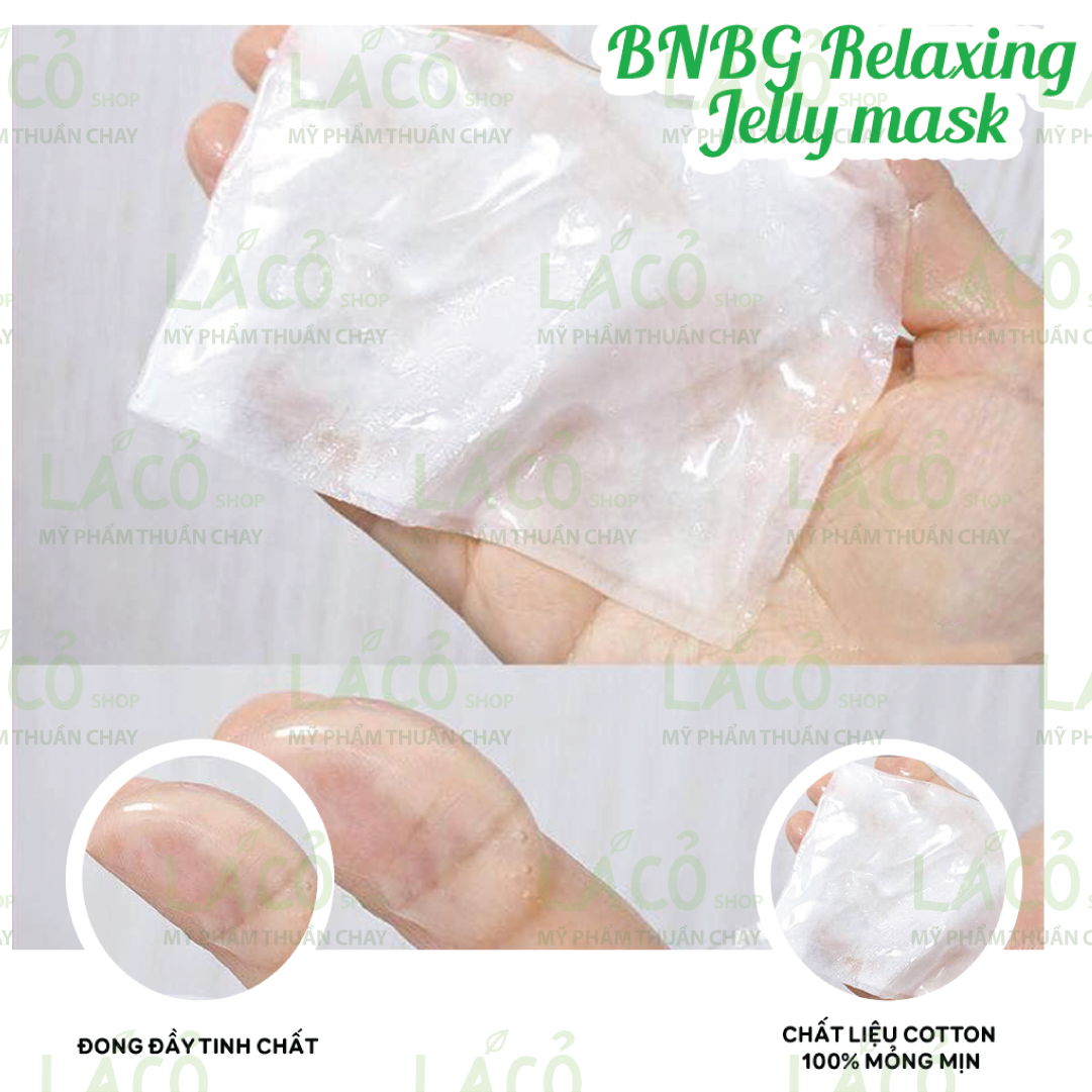Mặt nạ BNBG Vita Mask mặt nạ giấy phục hồi da cấp ẩm nuôi dưỡng da toàn diện mặt nạ Hàn Quốc bnbg mask xanh lá VitE 30ml