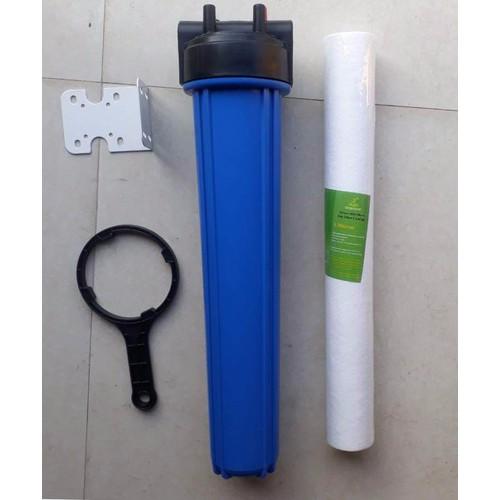 Cốc lọc thô 20 inch xanh/ đầy đủ