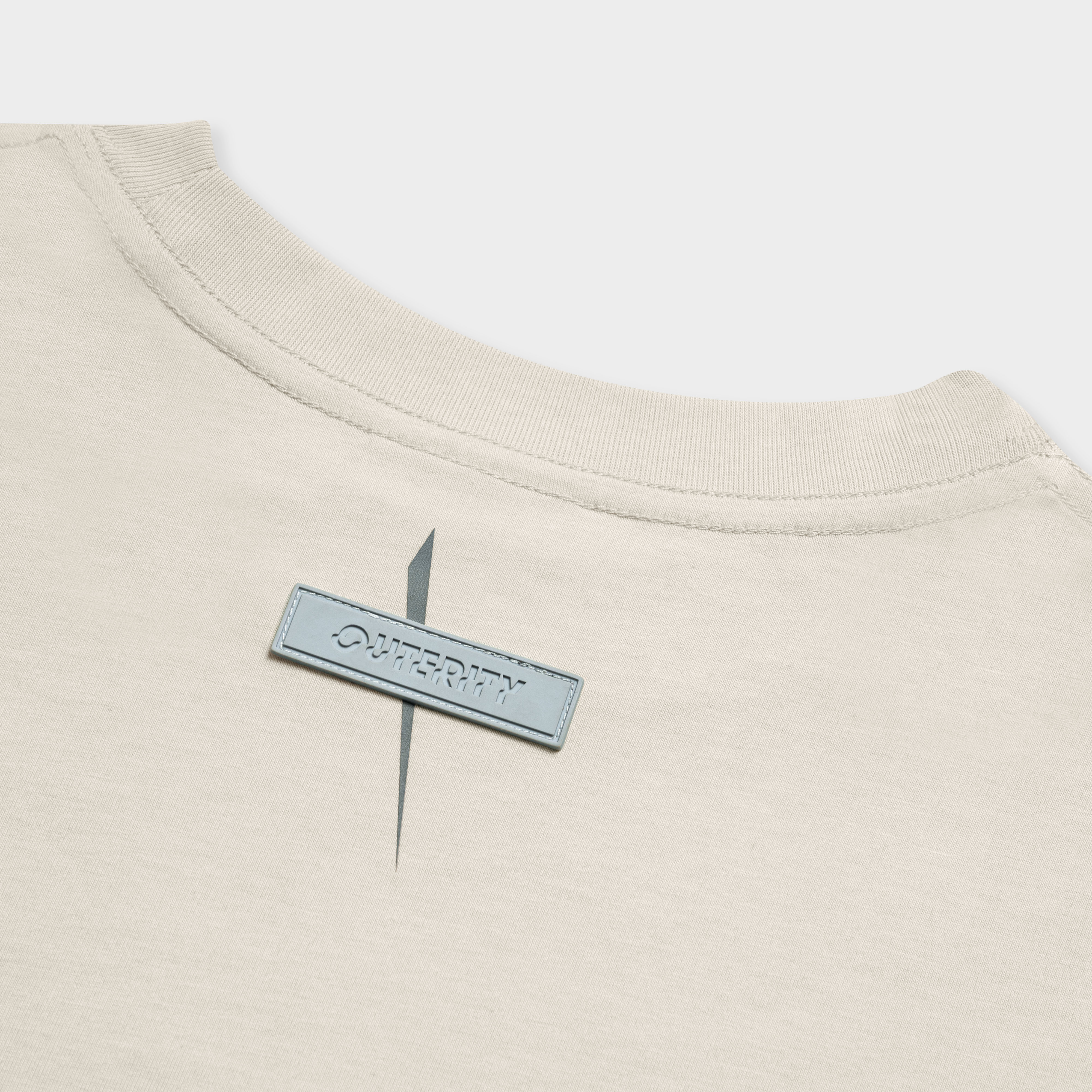 Áo thun Outerity Half Tee / Màu Xám Trắng - ATO1009