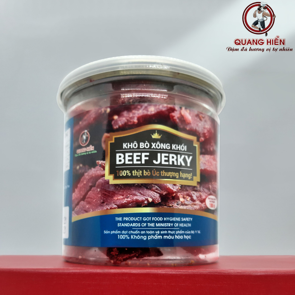 Beef Jerky khô bò xông khói 100g