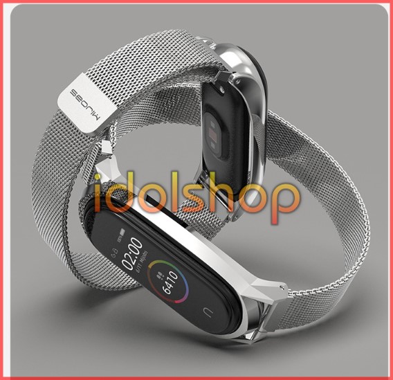 Dây đeo milanese loop Xiaomi Miband 5 - Mijobs