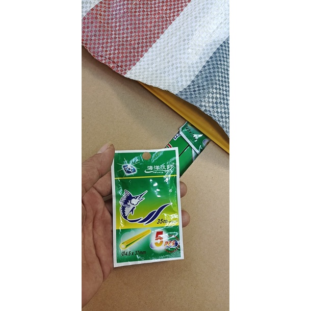 PHAO BẺ PHÁT SÁNG BAN ĐÊM - 1 GÓI 5 PHAO