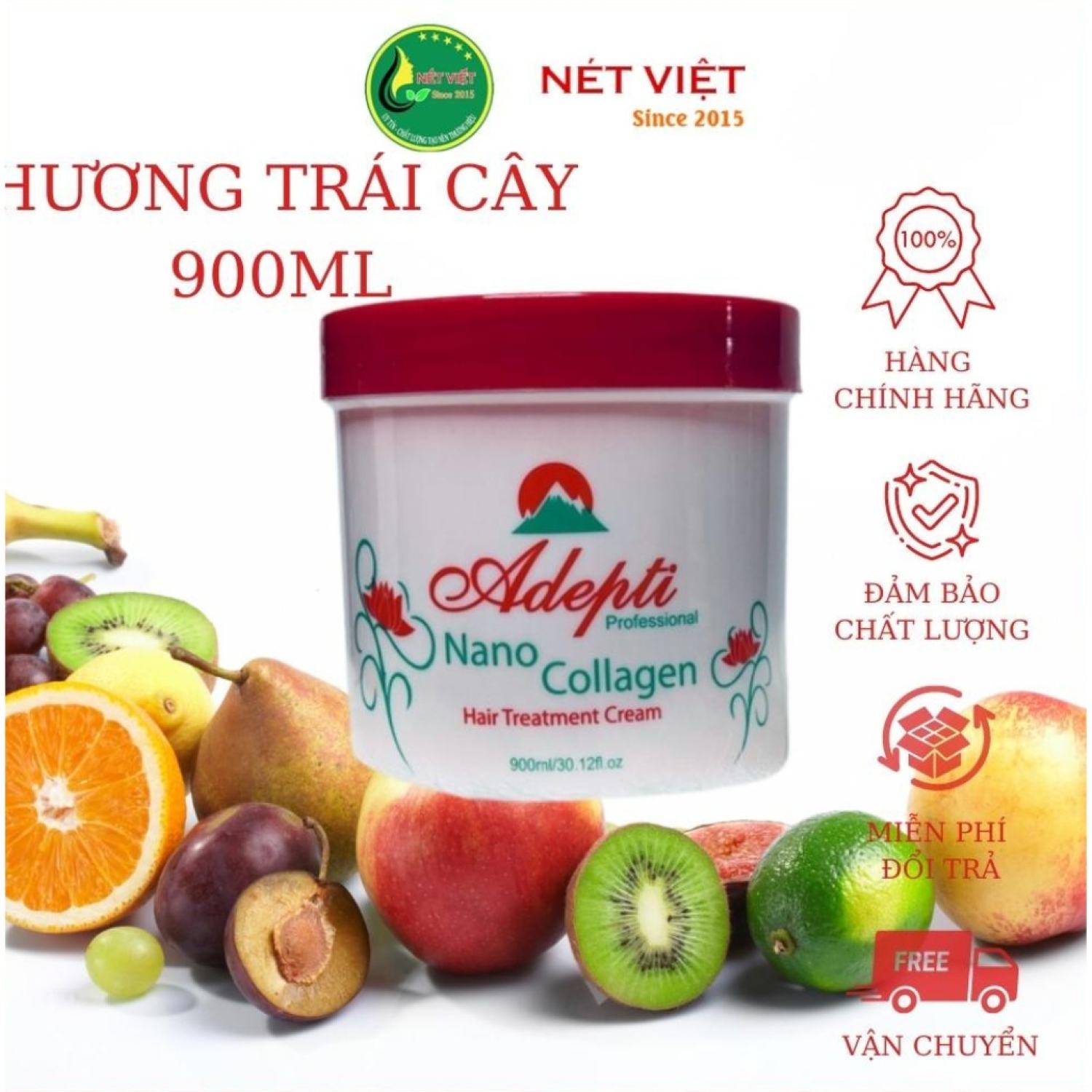 Hấp dầu siêu mềm mượt collagen 1000ml
