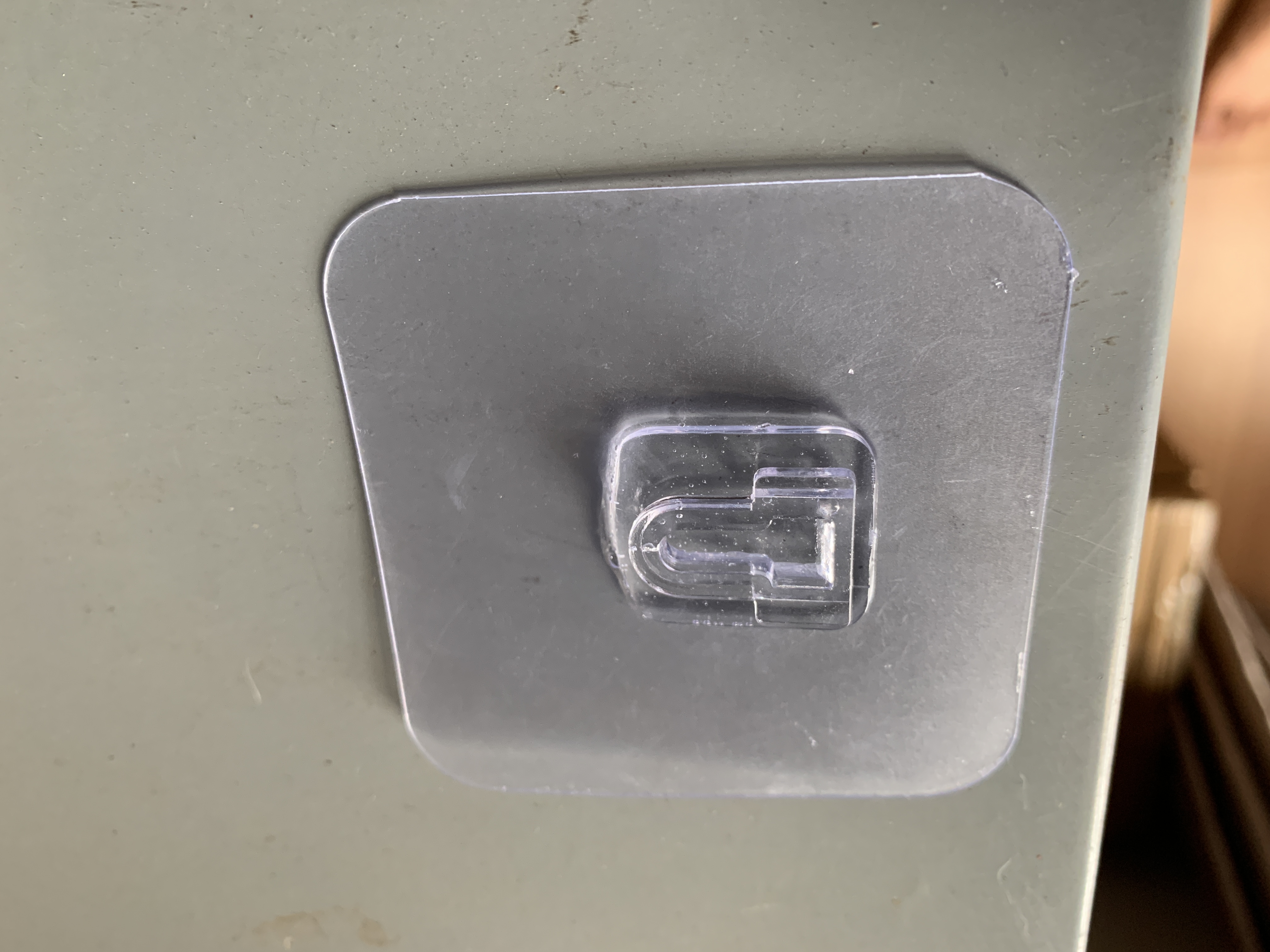 Bộ 2 Miếng dán GÀI DẠNG LỒI (TRONG) dạng gài 6x6cm