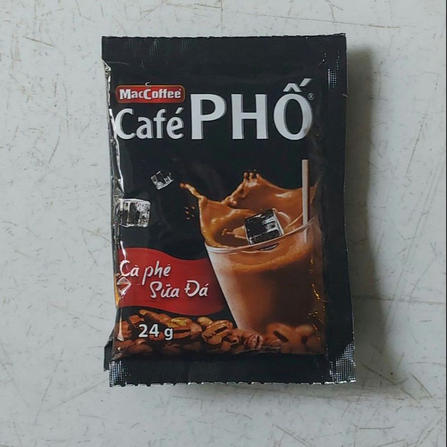 [HCM]Cà Phê phố sữa dây ( 10 gói x 24g).