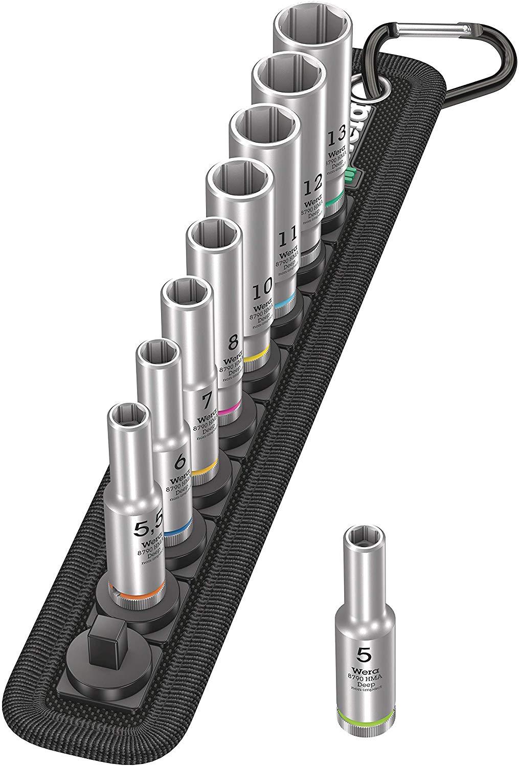 Belt A Deep 1 socket set Wera 05004525001