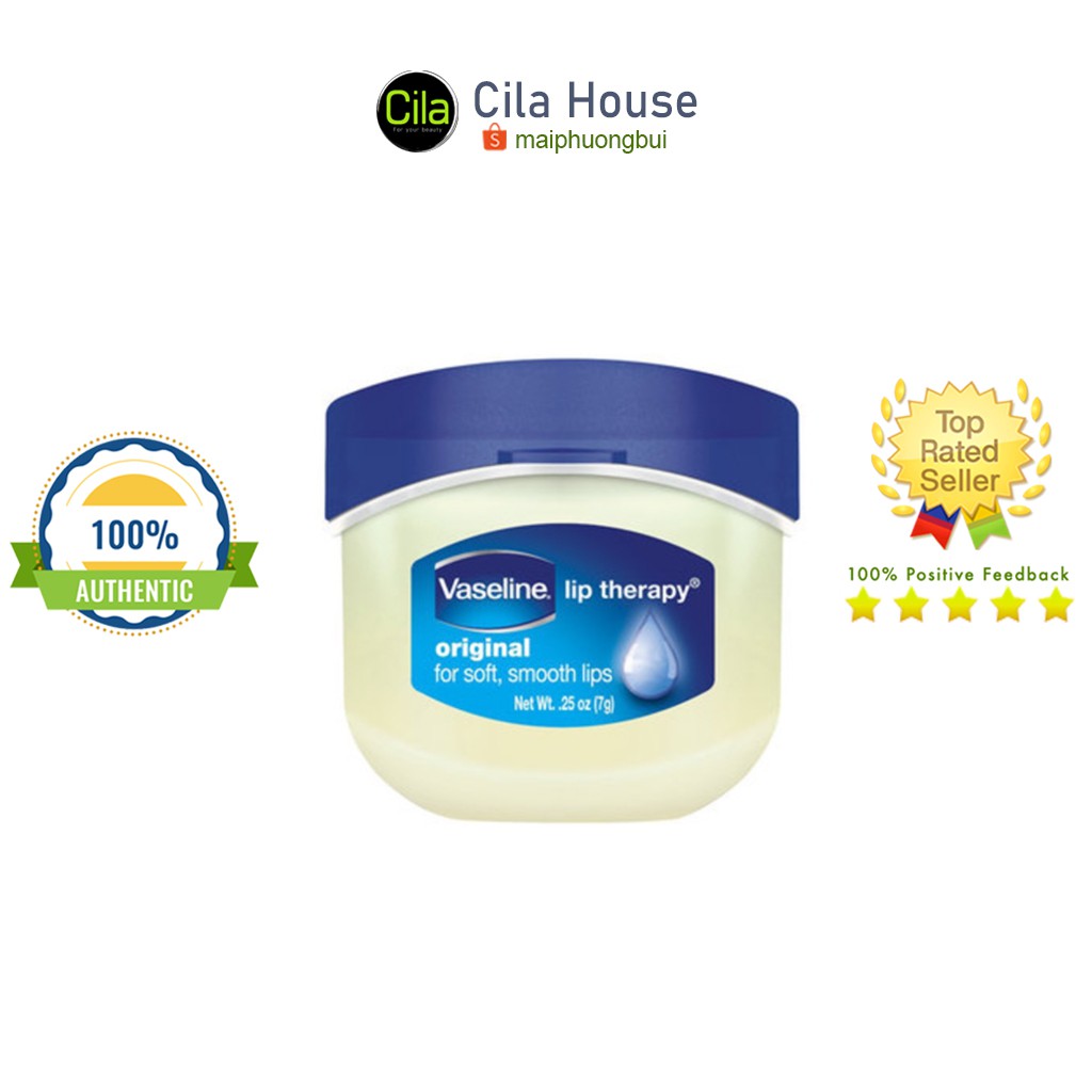 Hũ son dưỡng môi Vaseline Lip Therapy - Cila House