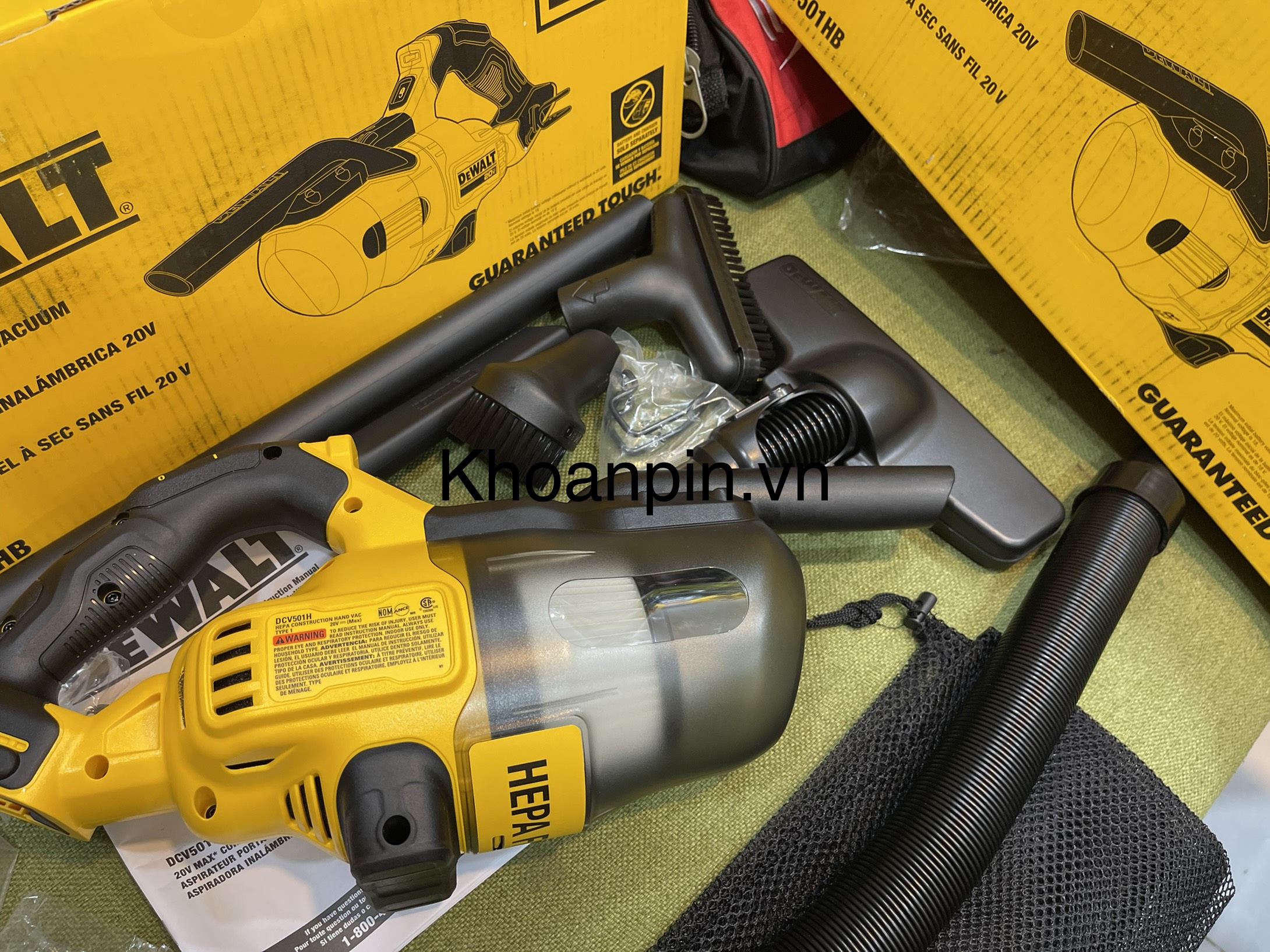 Máy hút bụi Dewalt DCV501HB