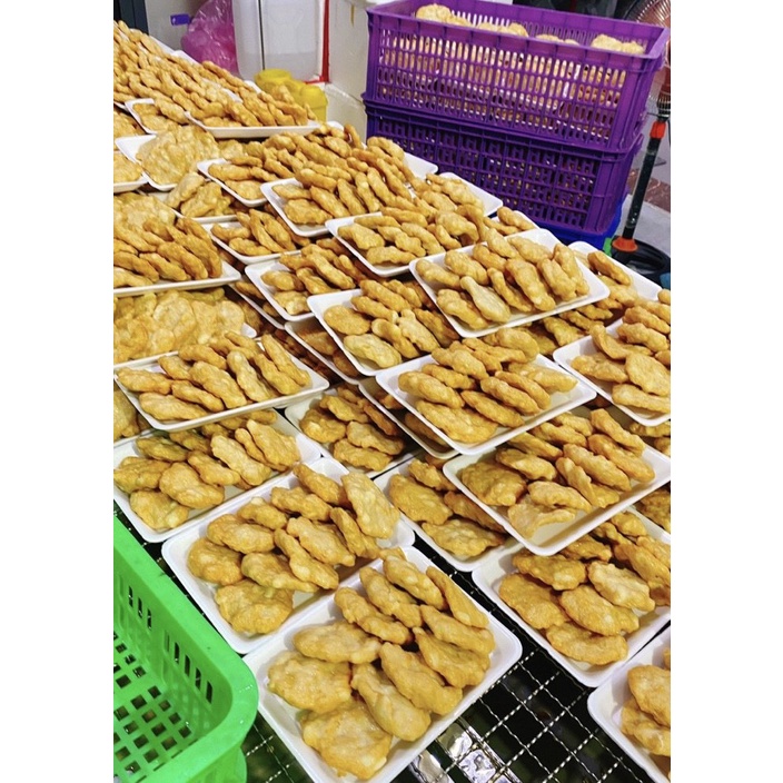 Hand-Pounded Squid Patties in Tray 500Gr (Delivery to Ho Chi Minh City)