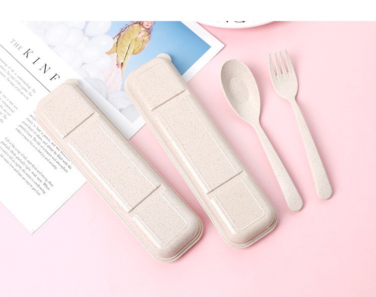 Set spoon chopsticks fork stainless steel