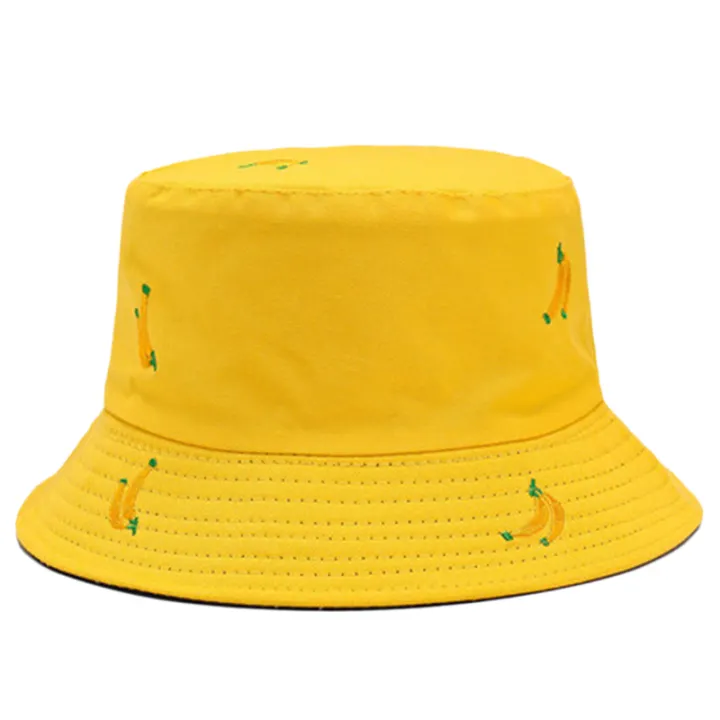 yellow fisherman hat