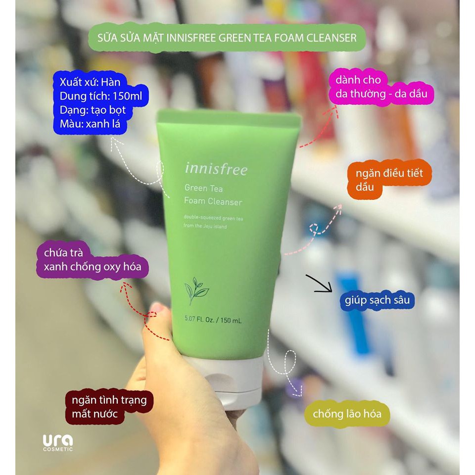 Sữa rửa mặt Innisfree 2019 các loại