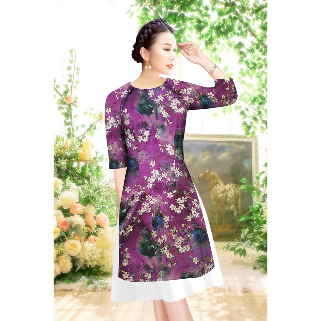 GIÁ SỈ- ÁO DÀI CÁCH TÂN LỤA PHÁP