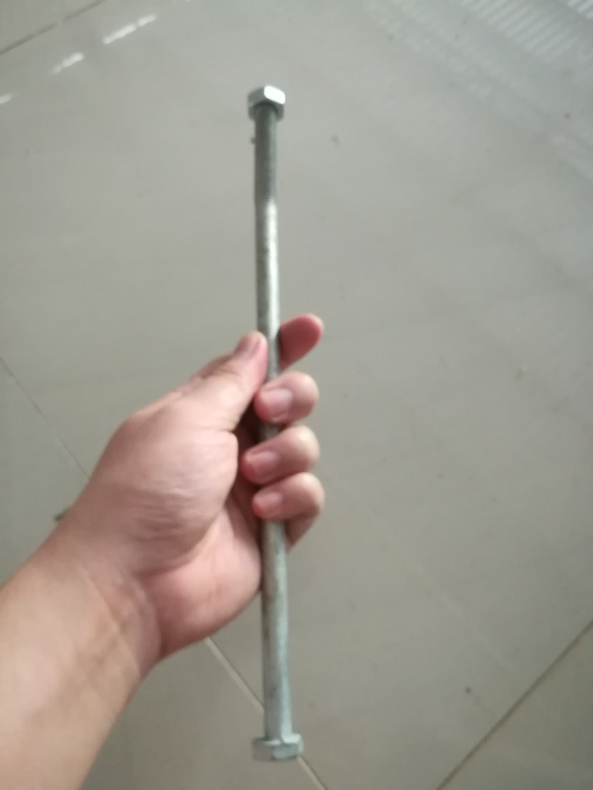 BULONG LỤC GIÁC TÁN 12MM (Li), dài 20cm 35cm (giá đã bao gồm tán)