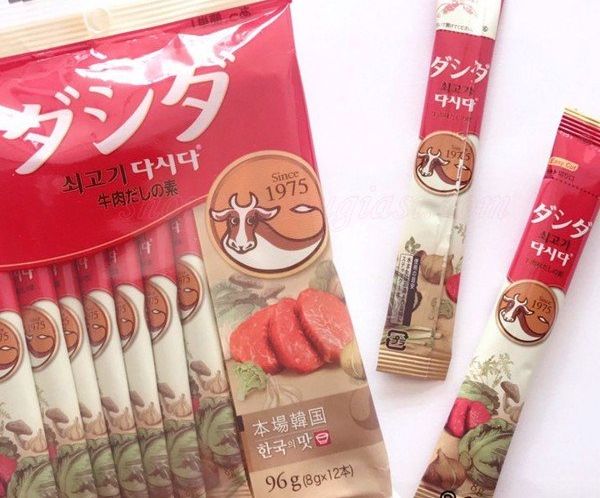 Hạt nêm bò ống đỏ CJ 96g Nhật Bản